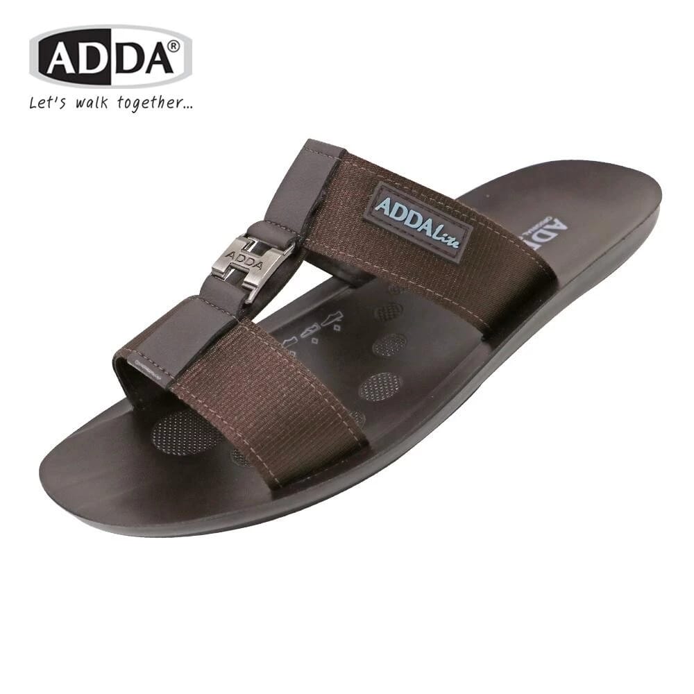 รองเท้าแตะผู้ชาย ADDA 7MD01-M1 (Size38-43) พื้น PU เบา ใส่สบาย ไม่กลัวน้ำ